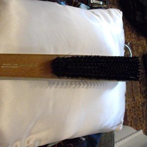 Golden Seal West Germany 6 Round Leather Clothing Brush